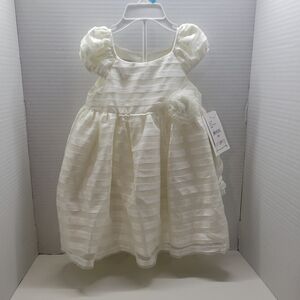 Marmellata 24M Ivory Special Occasion Dress 3-Piece Set NWT